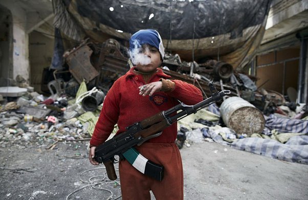کودکان در جنگ سوریه