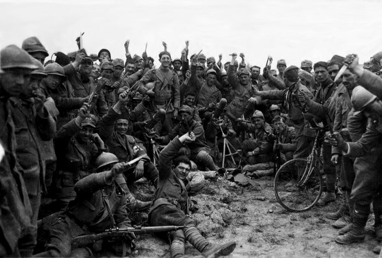 سربازان ایتالیا در جنگ جهانی اول