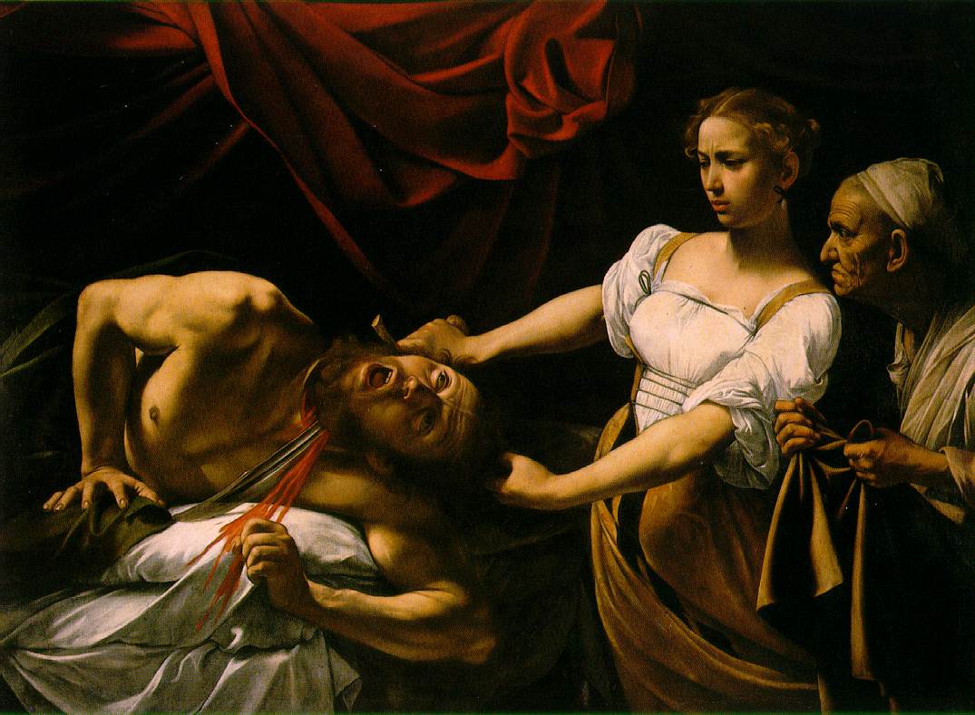 قتل "هولوفرنس" توسط "جودیث" کاراواجو؛ ۱۵۳۰ میلادی