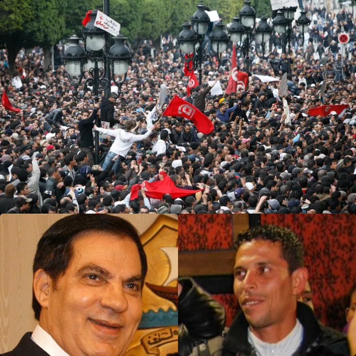 انقلاب تونس، محمد بوعزیزی، زین‌العابدین بن‌على