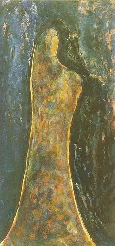 نقاشی رابیندرانات تاگور به‌نام Standing Figure