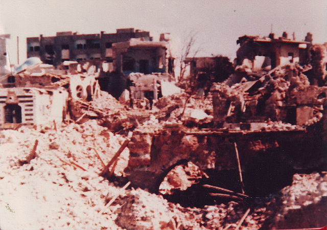 تصاویری از شهر «حما» بعد از کشتار ۱۹۸۲ میلادی
