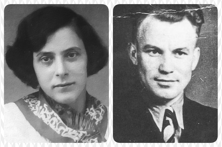 «آگوست لندمسر» و همسرش «ایرما اکلر»