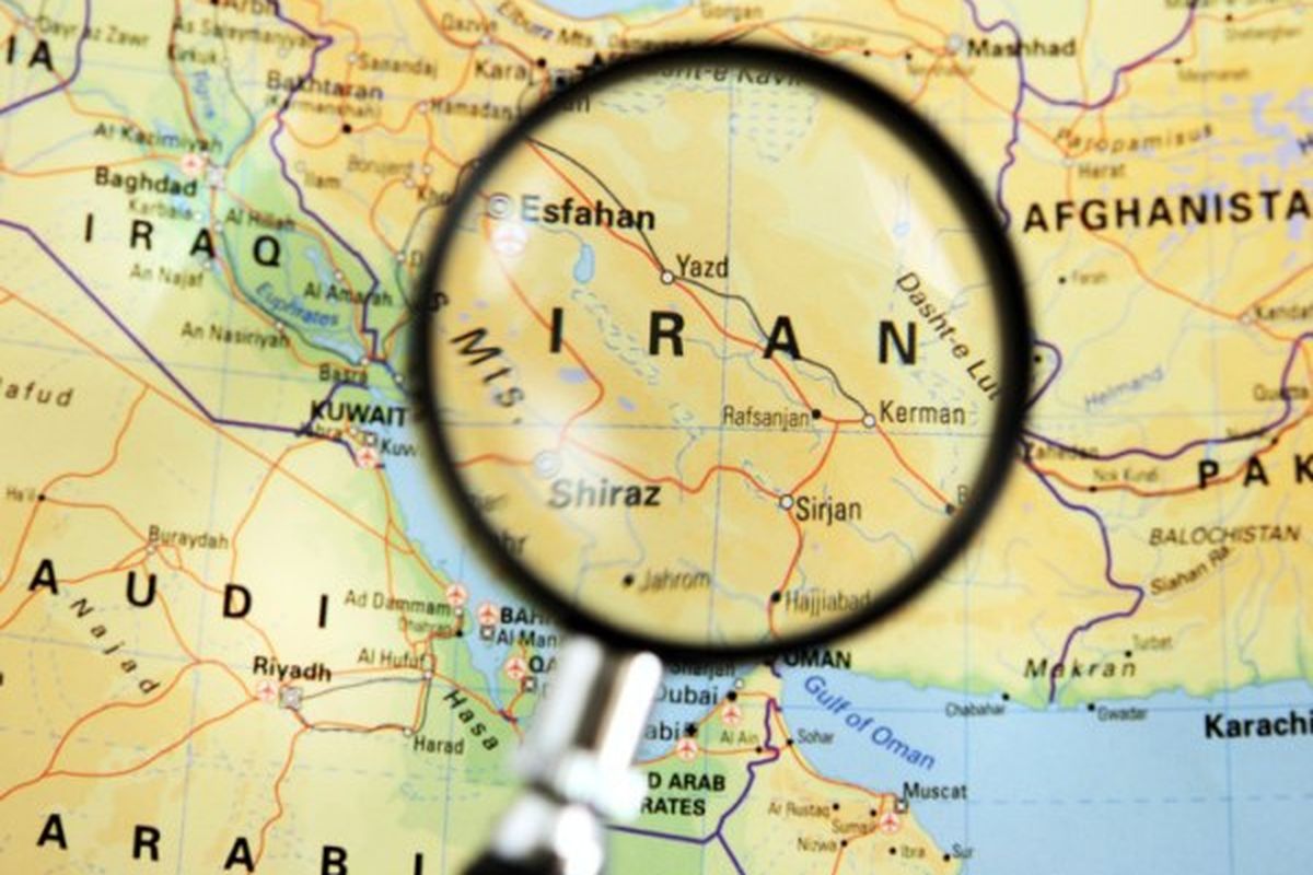 جامعه ایران، موقعیت ایران در نقشه