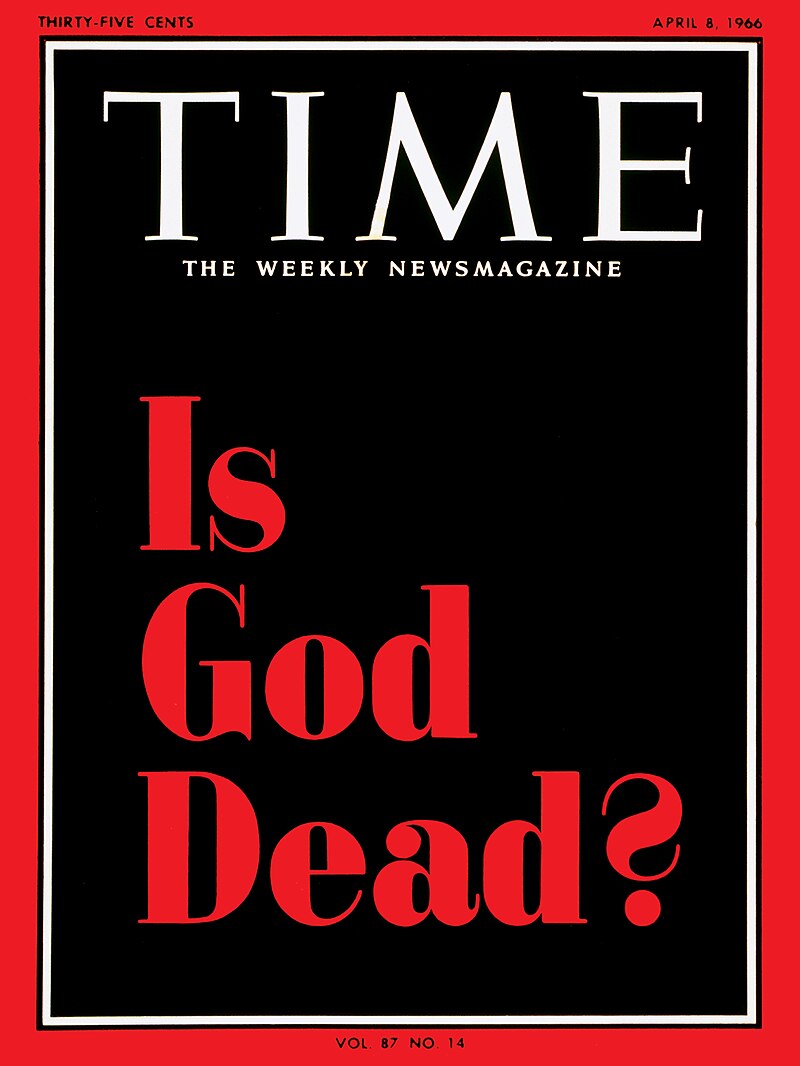 آتئیست آتئیسم بی خدایی خداناباوری مجله تایم